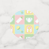 Baby's Quilt Tafel Confetti (Kleine voorkant)