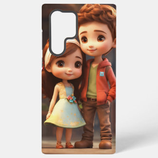baby's Romance mobiele terug Hoesjes Samsung Galaxy Hoesje