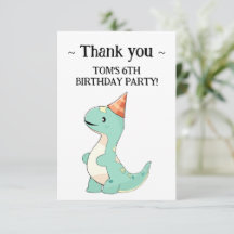 Baby's Schattigee Cartoon Baby Dinosaur Verjaardag