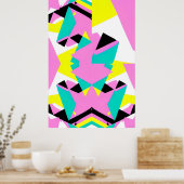 Baby's Second Memphis Design Poster (Keuken)