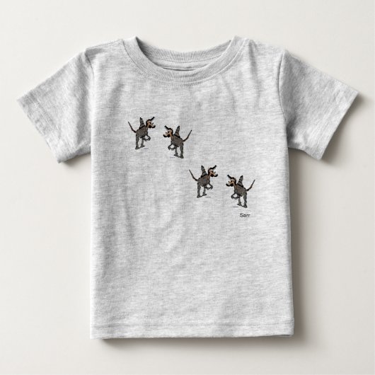 Baby's T-Shirt Dinosaur (Voorkant)