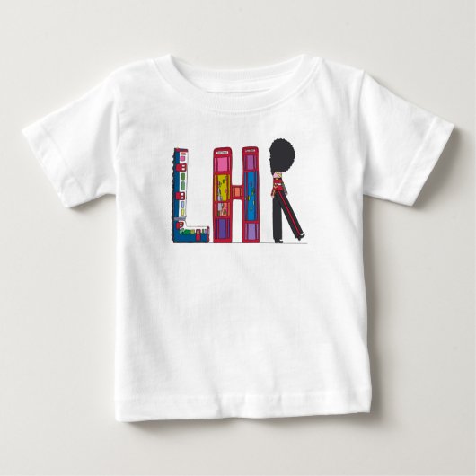 Baby's T-shirt | LONDEN, GB (LHR) (Voorkant)