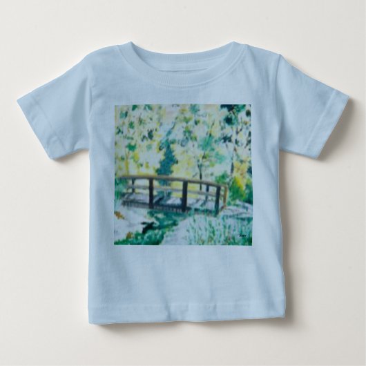 Babys T-shirt Morning Dew Sarr (Voorkant)