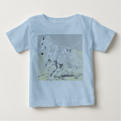 Baby's T-Shirt White Stallion (Voorkant)