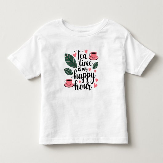 Baby's Tea Party Kinder Shirts (Voorkant)