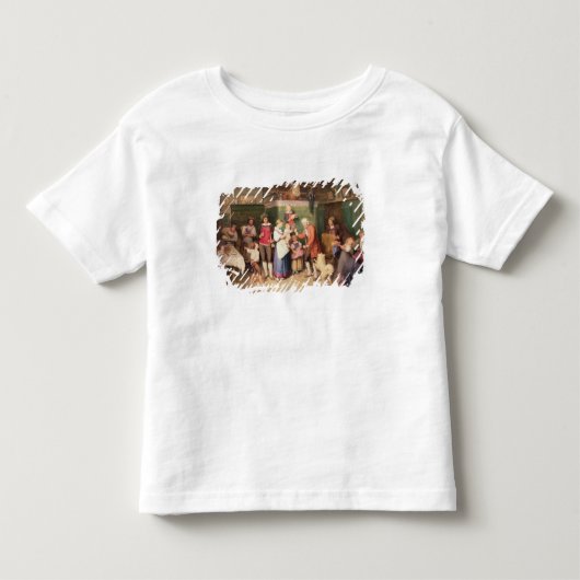 Baby's verjaardagsfeest kinder shirts (Voorkant)