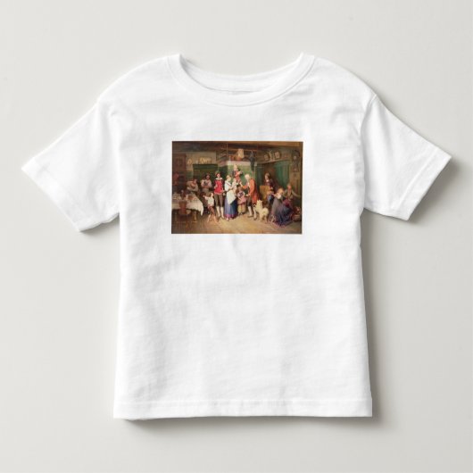 Baby's verjaardagsfeest kinder shirts (Voorkant)
