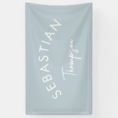 Baby's verpleegster Naam Kinder Room Wall Decor Spandoek (Verticaal)