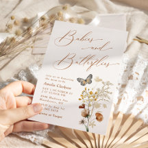 Baby's & Vlinders Elegante Baby Shower