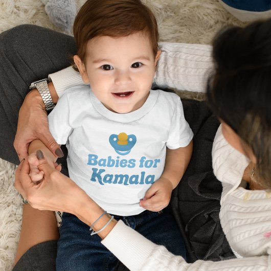 Baby's voor Kamala Schattige Democraat