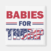Baby's voor TRUMP Magneet (Voorkant)