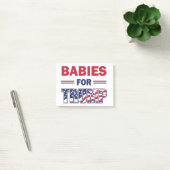 Baby's voor TRUMP Post-it® Notes (Kantoor)