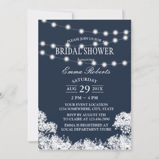 Baby's Vrijgezellenfeest van de navel- en tekenlam Kaart (Voorkant)