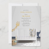 Baby's Wieg Baby shower Kaart (Voorkant)