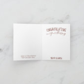 Baby's zijn een kus uit het Wenskaart Kaart (Binnen)