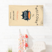 Baby's zijn het Breuken Halloween Baby shower Welk Spandoek (Insitu)
