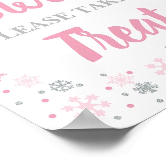 Baby's zijn lekker, alsjeblieft, neem een Treat Si Poster (Hoek)