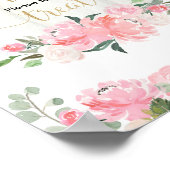 Baby's zijn lief, neem alsjeblieft een herfst pomp poster (Hoek)