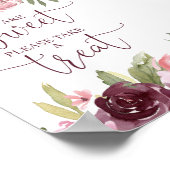 Baby's zijn lief, neem alsjeblieft een traktatie-b poster (Hoek)