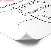 Baby's zijn lief, neem alsjeblieft een traktatie-b poster (Hoek)