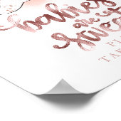 Baby's zijn lief Neem een Treatbord. Poster (Hoek)