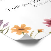 Baby's zijn lief Neem een Treatbord. Poster (Hoek)