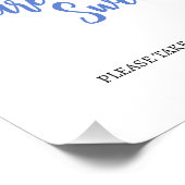 Baby's zijn lief Neem een Treintteken. Foto Afdruk (Hoek)