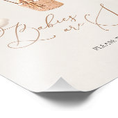 Baby's zijn lief Neem een Treintteken. Foto Afdruk (Hoek)