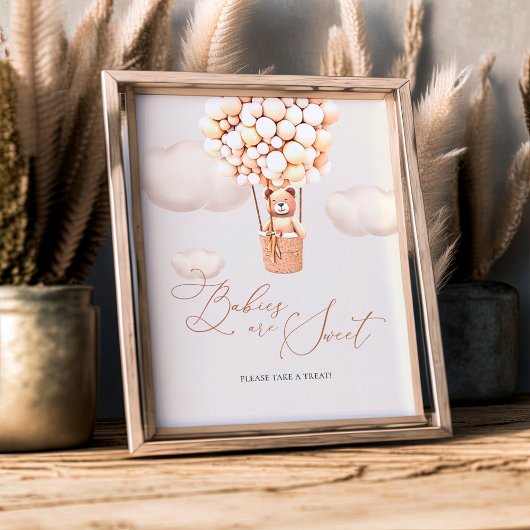 Baby's zijn lief Neem een Treintteken. Foto Afdruk