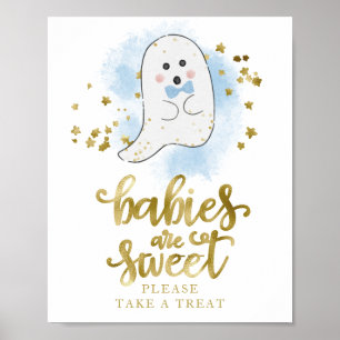 Baby's zijn Lief, Pak een Snoepje Bord Poster