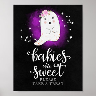 Baby's zijn Lief, Pak een Snoepje Bord Poster