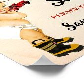 Baby's zijn Sweet, neem een speciale brandweerscho Poster (Hoek)