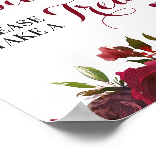 Baby's zijn Sweet Take Treat Herfst Baby shower Si Poster (Hoek)