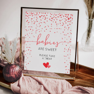 Baby's zijn zoet Baby shower teken digitaal of pri Poster