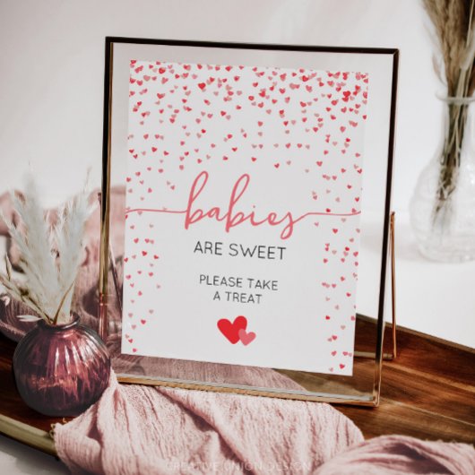 Baby's zijn zoet Baby shower teken digitaal of pri Poster