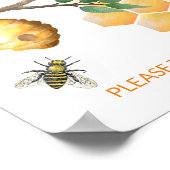 Baby's zijn zoet en nemen een poster voor de behan (Hoek)