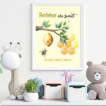 Baby's zijn zoet en nemen een trappelgeel