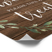 Baby's zijn zoet, neem dan een mooie, roestachtige poster (Hoek)