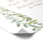 Baby's zijn zoet Neem een Baby shower van de Trein Poster (Hoek)