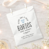 Baby's zijn zoete Baby showers, peutertas Bedankzakje (Geknipt)