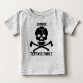 baby's Zombie Defense Force: Skulls en assen (Voorkant)