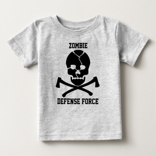 baby's Zombie Defense Force: Skulls en assen (Voorkant)