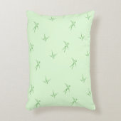 Baby's: Zwaluwen/Groen (AP.SW.AP.G.) - Accent Kussen (Voorkant(Verticaal))