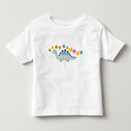 Babysaurus Kinder Shirts (Voorkant)