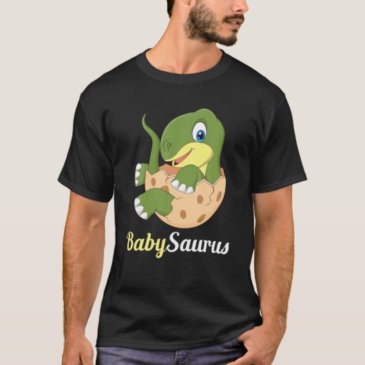 Babysaurus Rex Gift - Baby Saurus Dinosaur T-shirt (Voorkant)