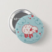 babyschapen ronde button 5,7 cm (Voorkant /achterkant)