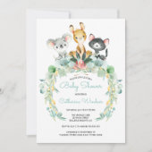 Babyschoenen | Australische Oerwouden baby's Kaart (Voorkant)