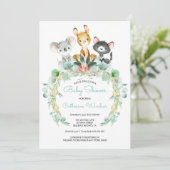 Babyschoenen | Australische Oerwouden baby's Kaart (Staand voorkant)