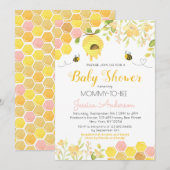 Babyschoenen: baby-injecties Baby-meisje Kaart (Voorkant / Achterkant)