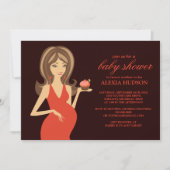 Babyschoenen {bruin} kaart (Voorkant)